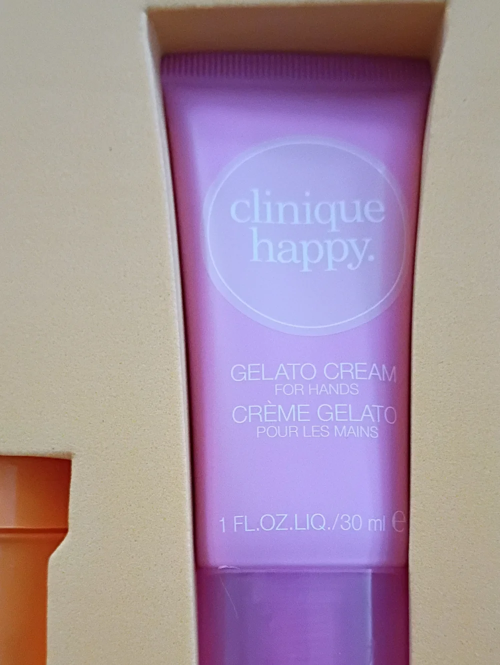 Clinique Pink & Orange Gelato Cream and Lip Balm Gift Set